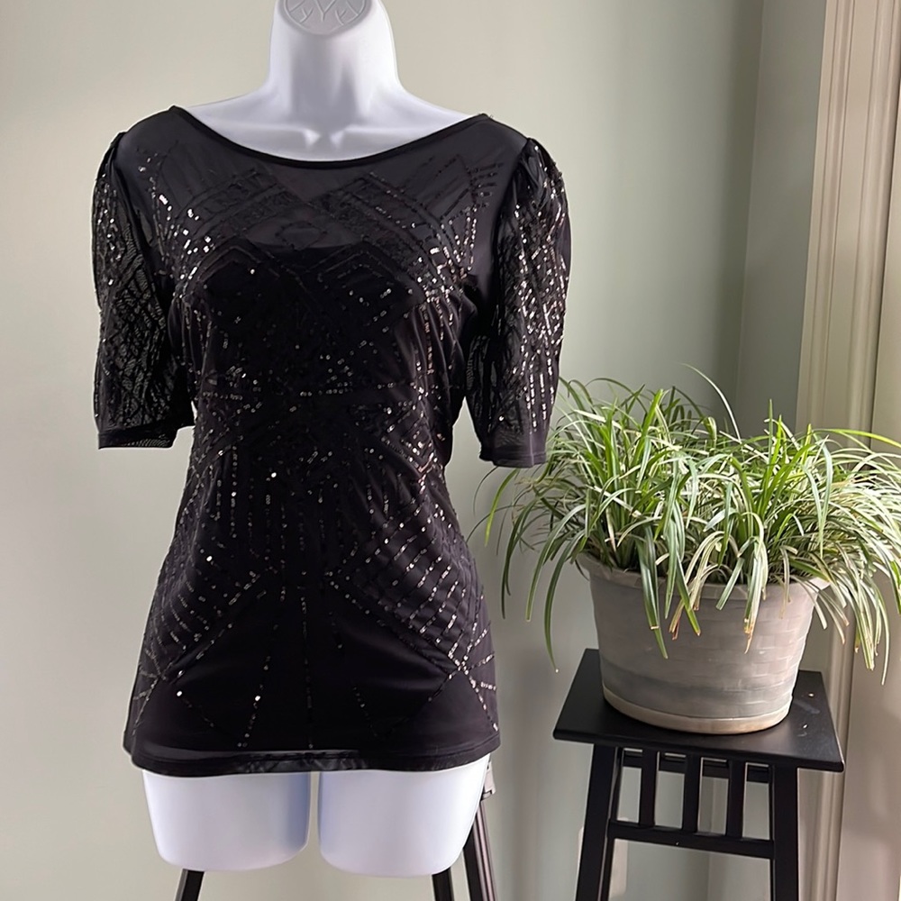 WH|BM Sparkly top